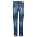 Dsquared² Blue Cotton Jeans & Pant
