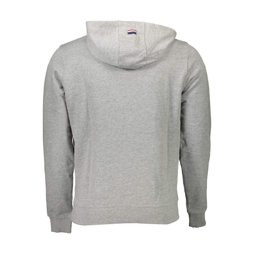 U.S. POLO ASSN. Gray Cotton Men Sweater