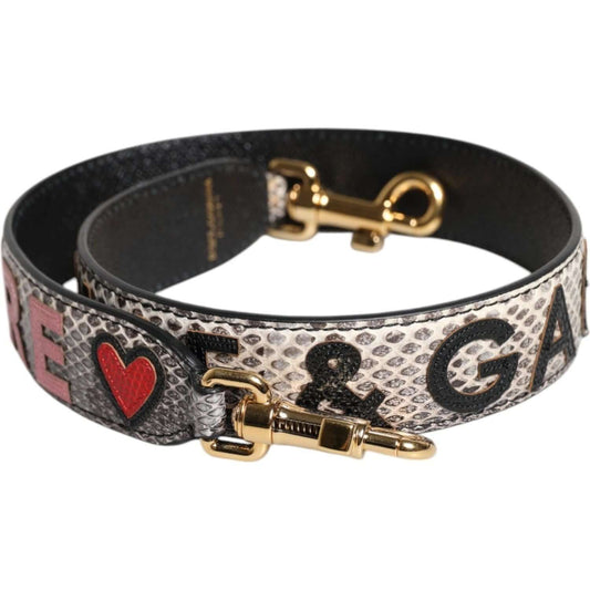 Dolce & Gabbana Multicolor DG AMORE Patch Bag Shoulder Strap
