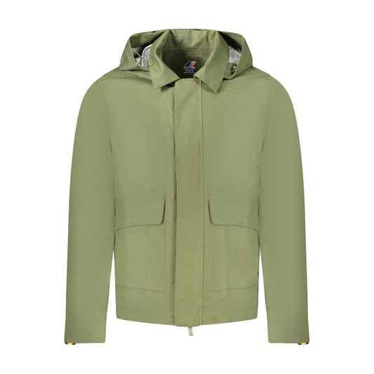 K-WAY Green Cotton Jackets & Coat