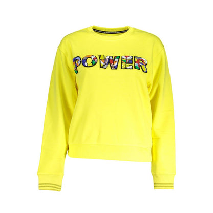 Desigual Yellow Cotton Sweatshirt