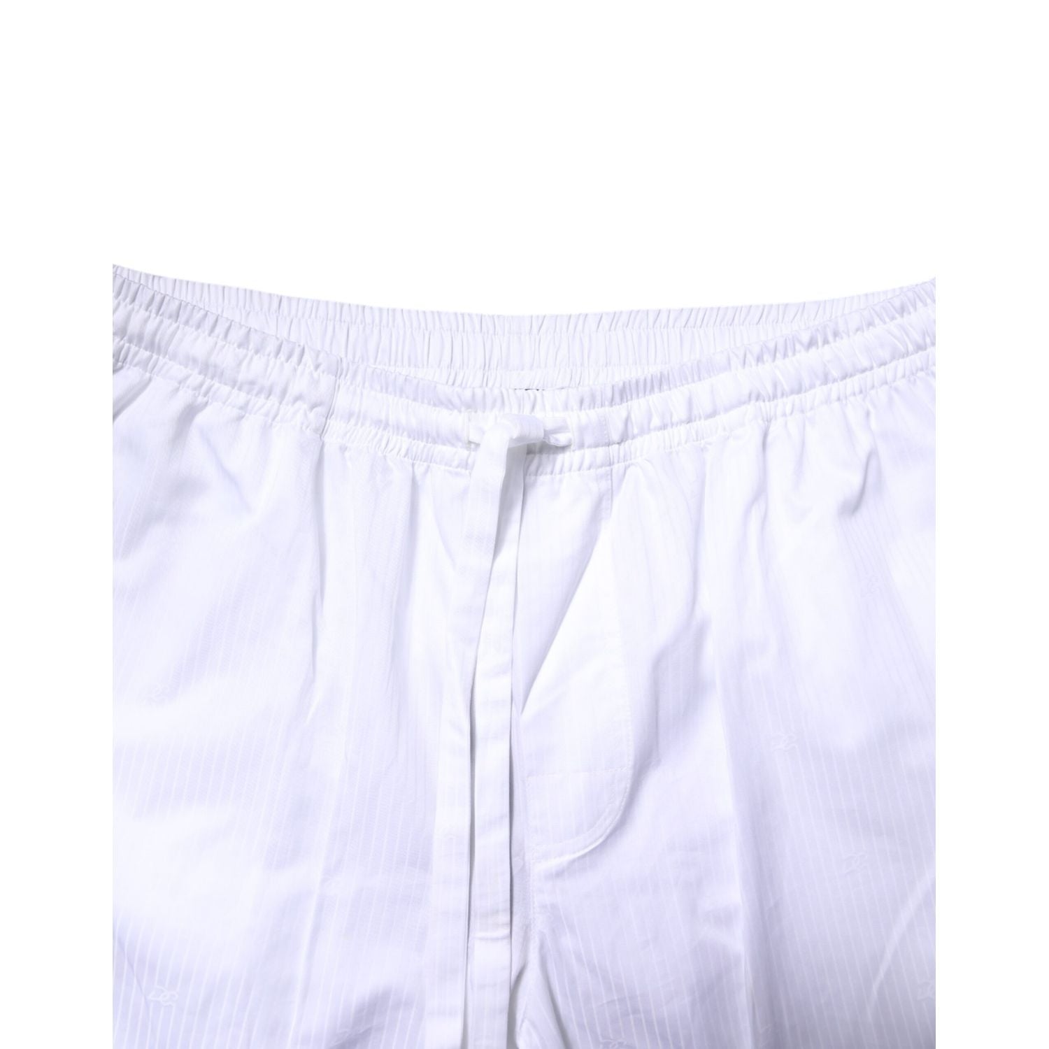 Dolce & Gabbana White Cotton Shirt Pants Pajama Set Sleepwear