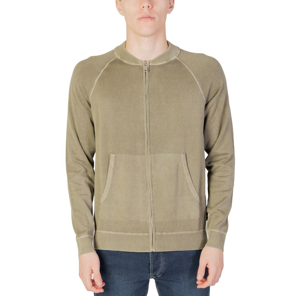 Liu Jo Green Cotton Sweatshirt