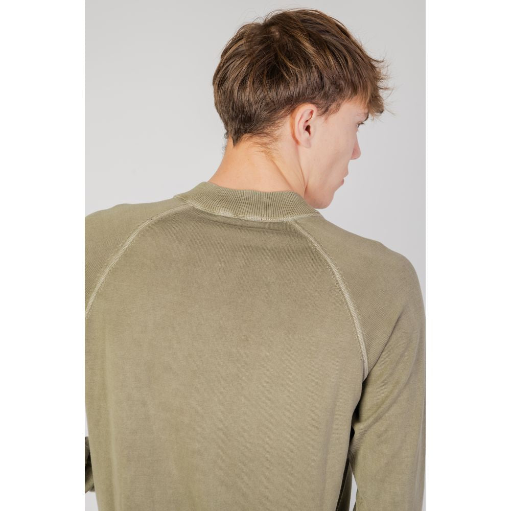 Liu Jo Green Cotton Sweatshirt