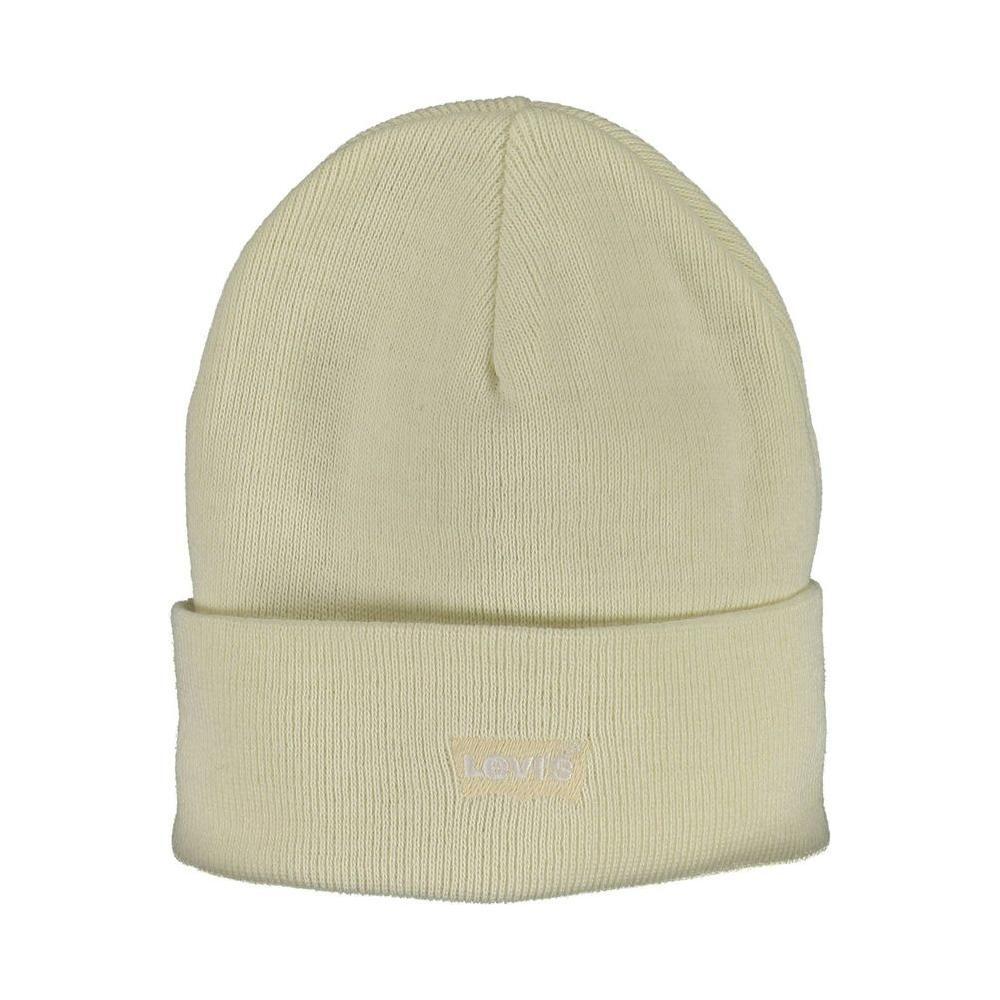 Levi's White Marabou Women Hat LE-16096