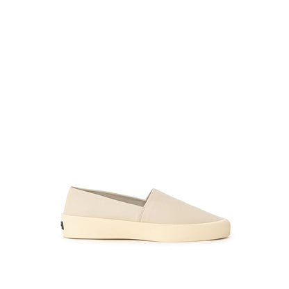 Fear Of God Beige Leather Slip-On Loafer