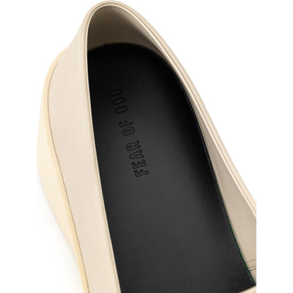 Fear Of God Beige Leather Slip-On Loafer