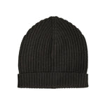 Dolce & Gabbana Dark Gray Cashmere Knit Winter Beanie Hat