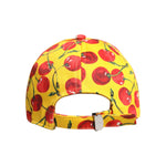 Dolce & Gabbana Yellow Cotton Printed 6 Panels Baseball Cap