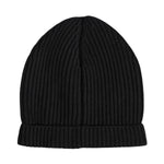 Dolce & Gabbana Black Cashmere Knitted Winter Beanie Hat HAT9849