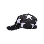 Dolce & Gabbana Black Star Print Polyester Baseball Cap