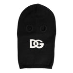 Dolce & Gabbana Black Cashmere Knitted Ski Mask Balaclava Hat HAT9728