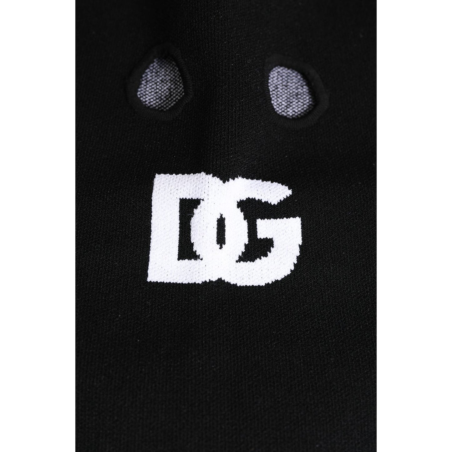 Dolce & Gabbana Black Cashmere Knitted Ski Mask Balaclava Hat HAT9730