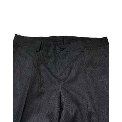 Dolce & Gabbana Black Single Breasted Formal 2 Piece Suit