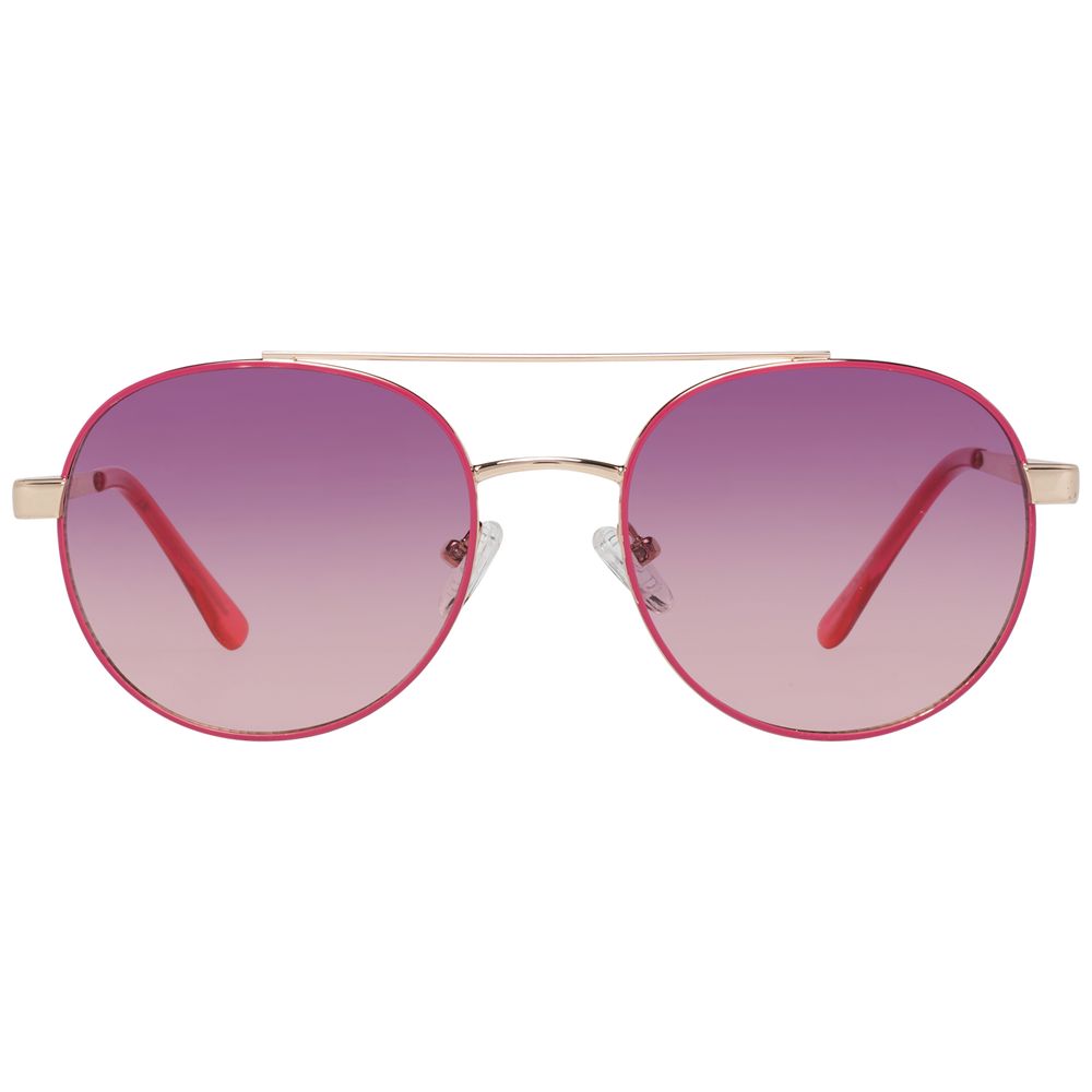 Guess Pink Metal Sunglasses