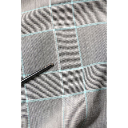 Dolce & Gabbana Multicolor Plaid Full Zip Windbreaker Jacket