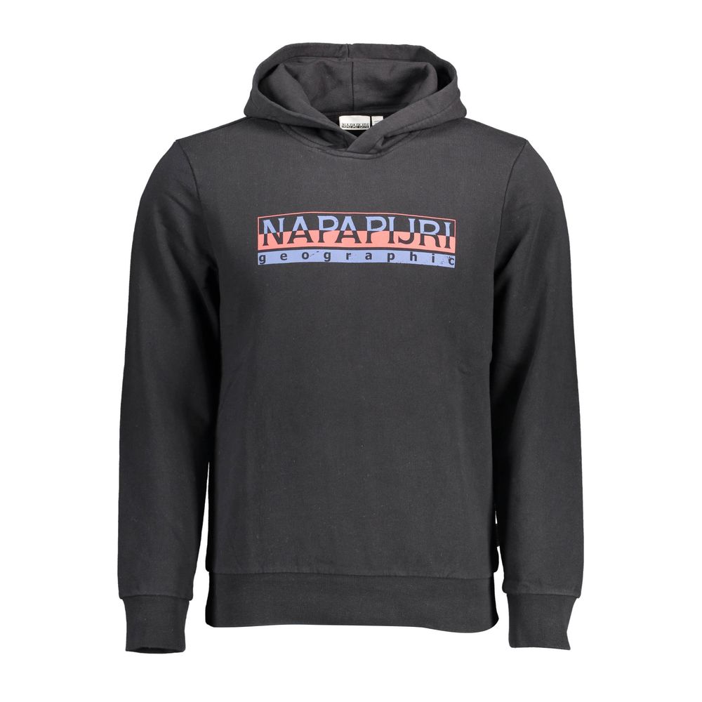 Napapijri Black Cotton Sweatshirt
