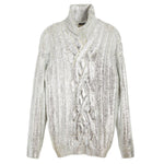 Balmain Brown Wool Men Turtleneck Sweater