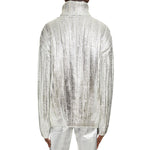 Balmain Brown Wool Men Turtleneck Sweater