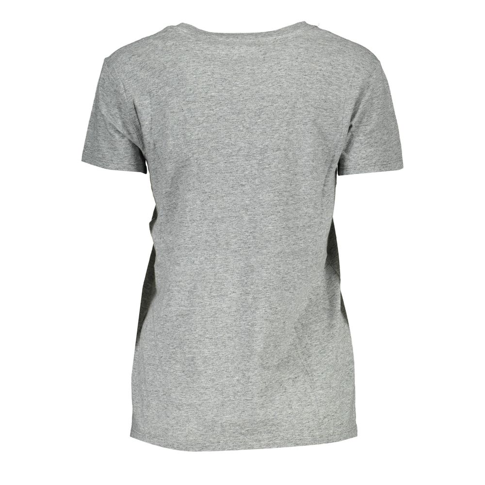 Levi's Gray Cotton Unisex T-Shirt