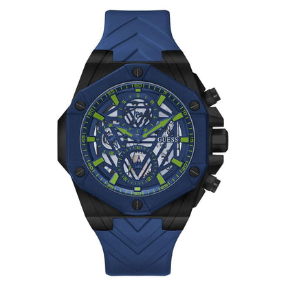 Guess Blue Synthetic Sport Watch