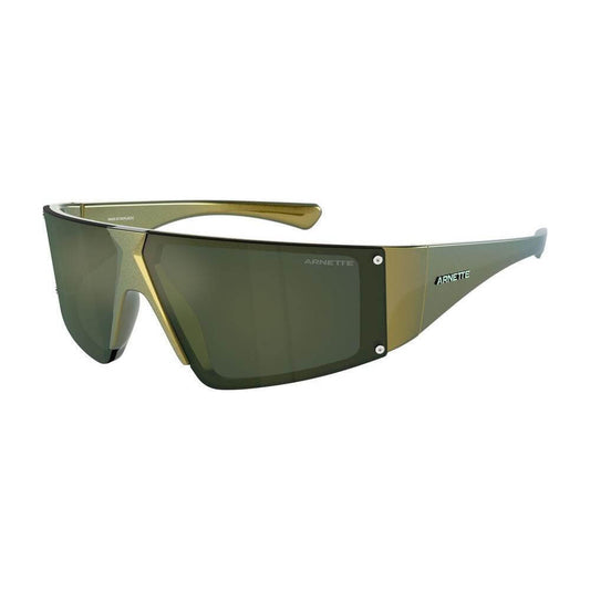 Arnette Gold Resin Sunglasses