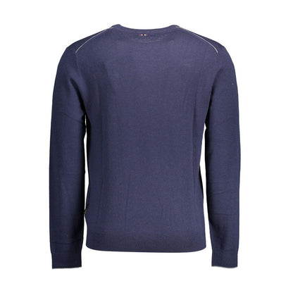 Napapijri Blue Wool Sweater