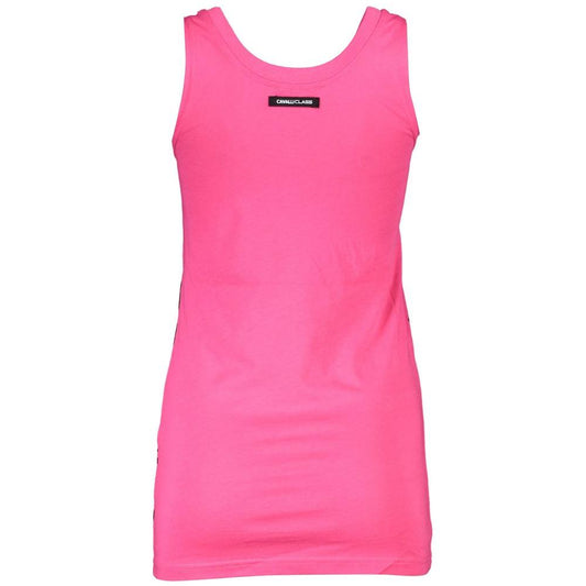 Cavalli Class Pink Cotton Women Top