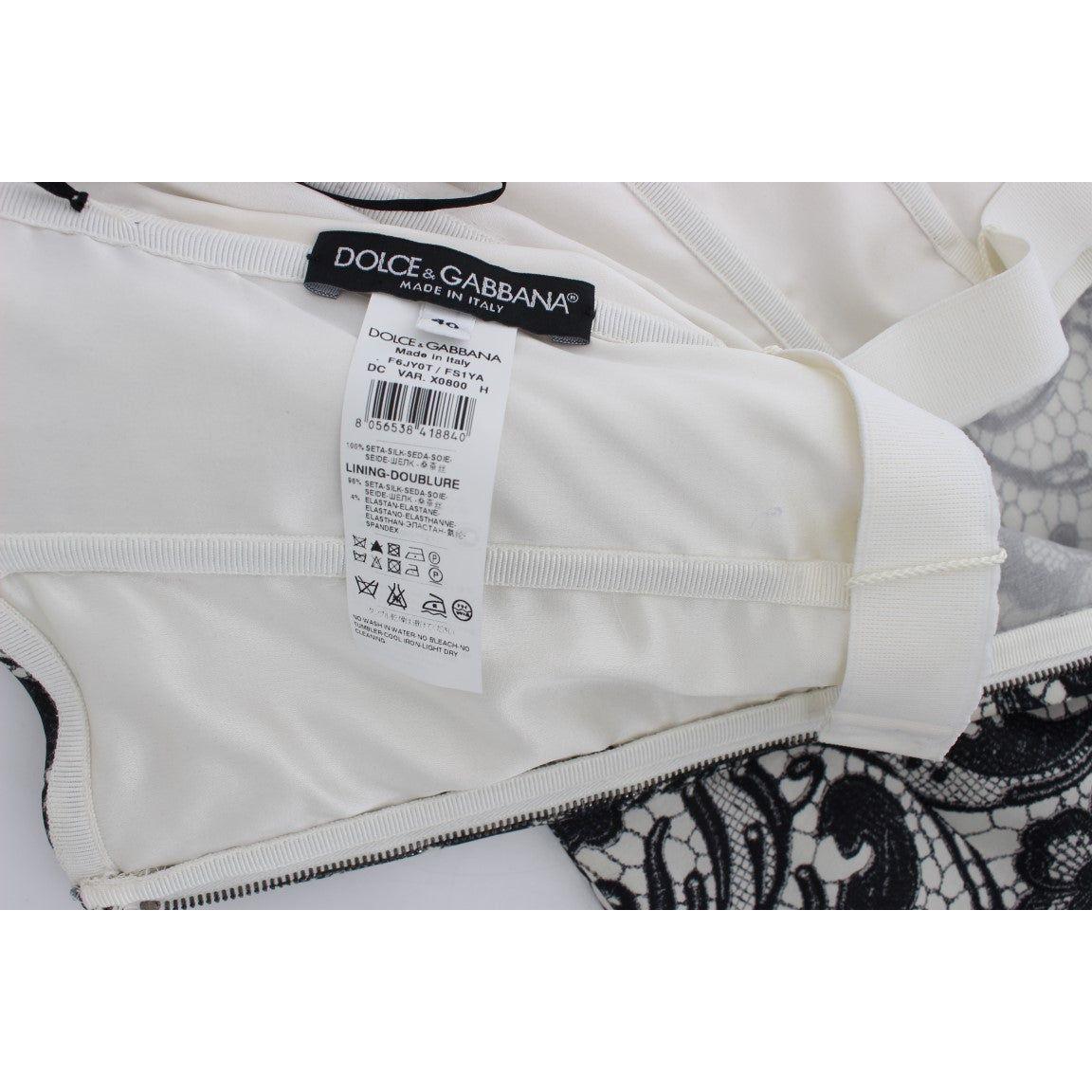 优雅丝绸蕾丝紧身胸衣长裙