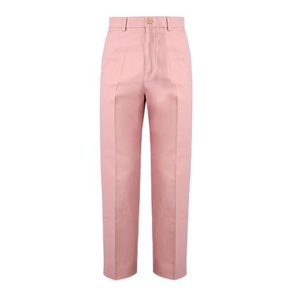 Gucci Light Pink Cotton Pants