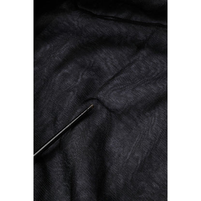 Dolce & Gabbana Black White Logo Knitted Pullover Sweater