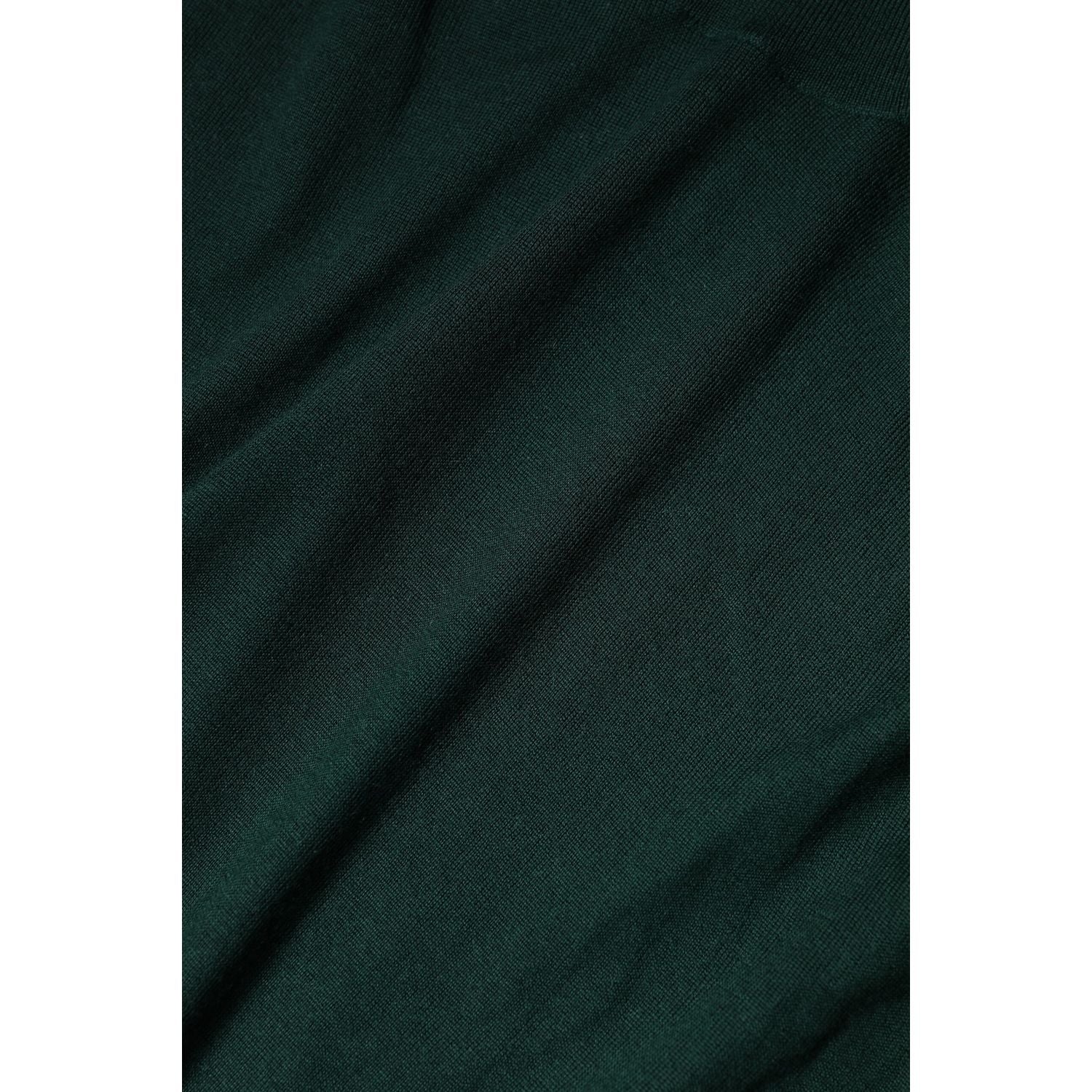 Dolce & Gabbana Green Cashmere Knitted Men Pullover Sweater