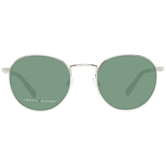 Tommy Hilfiger | Gold Unisex Sunglasses| McRichard Designer Brands   