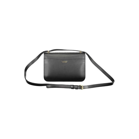 Ralph Lauren Black Leather Handbag