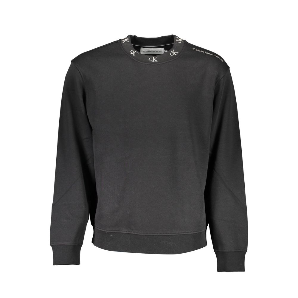 Calvin Klein Black Cotton Men Sweater