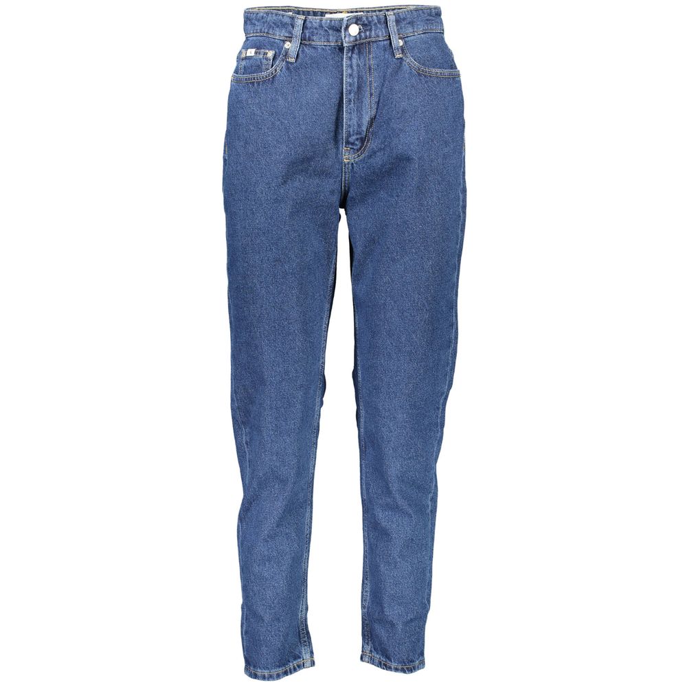Calvin Klein Blue Cotton Jeans Denim