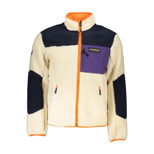 Napapijri Chic Green Long Sleeve Zip-Up Jacket