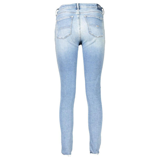 Tommy Hilfiger Light Blue Cotton Women Jeans