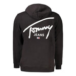 Tommy Hilfiger Black Cotton Men Sweater TO-31907-XXL