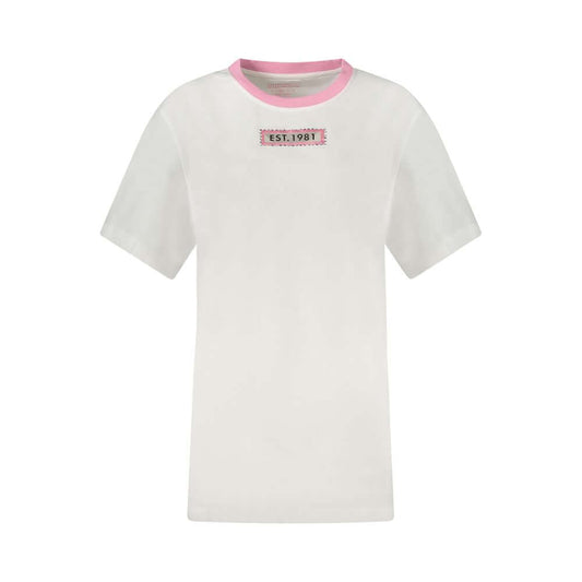 Guess Jeans White Cotton Women T-Shirt