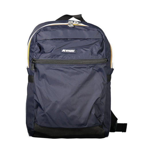 K-WAY Blue Polyamide Men Backpack