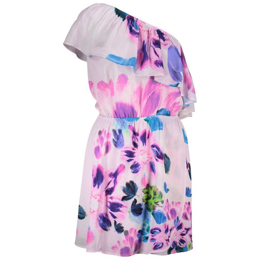 Desigual Pink Viscose Women Dress