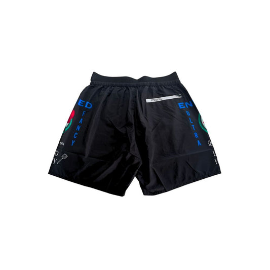 Iceberg Black Polyester Men Swim Shorts