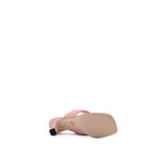 Gucci Mystic Pink Nappa Charlotte Leather Sandals