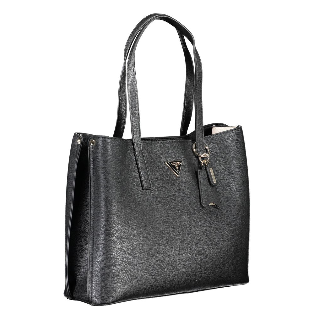 Front view with bag zipped and handles upright.