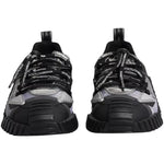 Dolce & Gabbana Multicolor Lace Up Low Top NS1 Sneakers Shoes