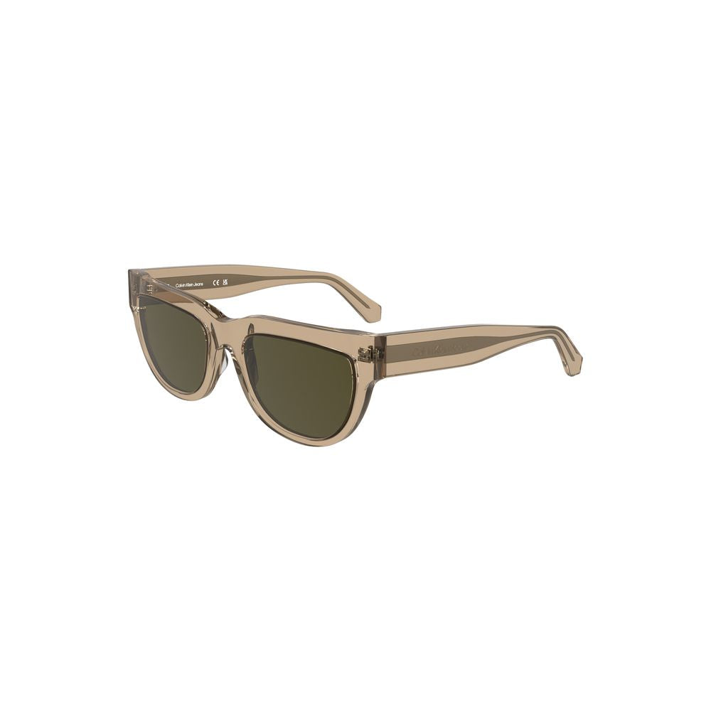 Calvin Klein Brown Acetate Women Sunglasses CA-38308
