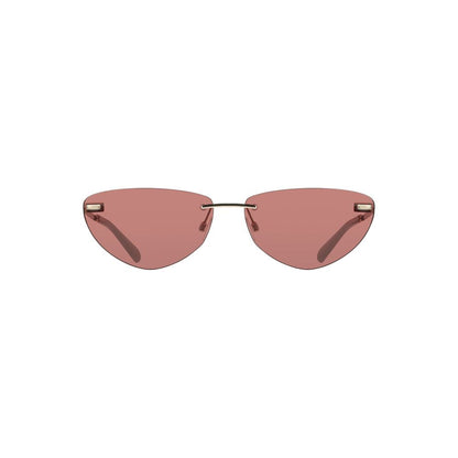 Calvin Klein Pink Metal Women Sunglass