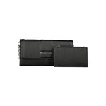 Mario Valentino Black Polyethylene Women Handbag