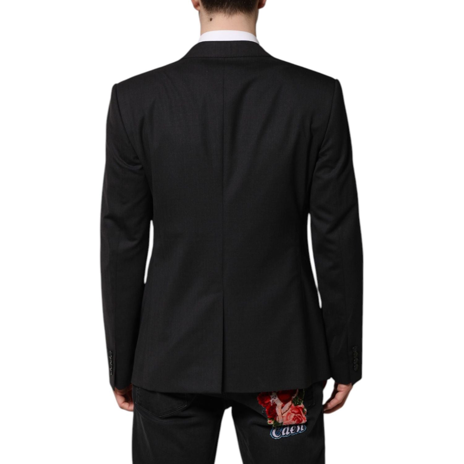 Front view with bag zipped and handles upright.